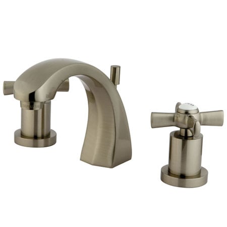 A large image of the Kingston Brass KS498.ZX Brushed Nickel