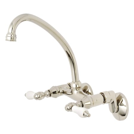 A large image of the Kingston Brass KS514 Polished Nickel