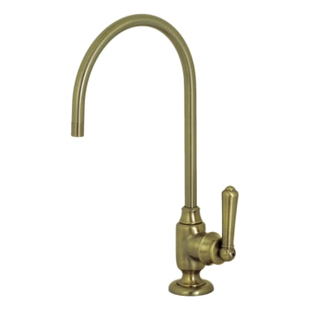 A large image of the Kingston Brass KS519.NML Antique Brass
