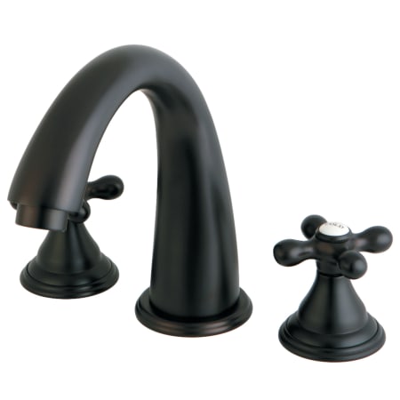 A large image of the Kingston Brass KS536.AX Oil Rubbed Bronze