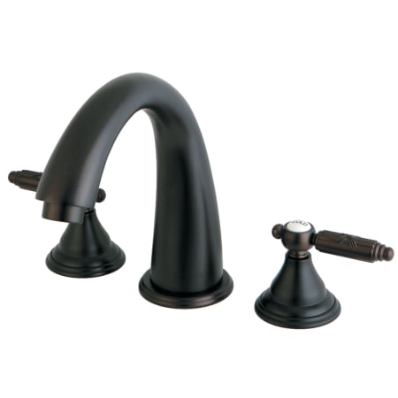 A large image of the Kingston Brass KS536.GL Oil Rubbed Bronze