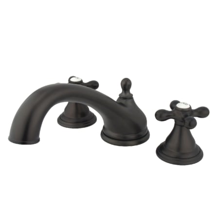 A large image of the Kingston Brass KS553.AX Oil Rubbed Bronze