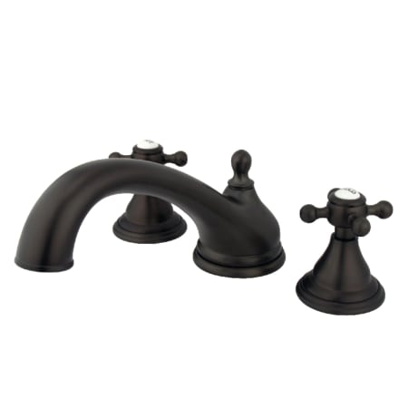 A large image of the Kingston Brass KS553.BX Oil Rubbed Bronze