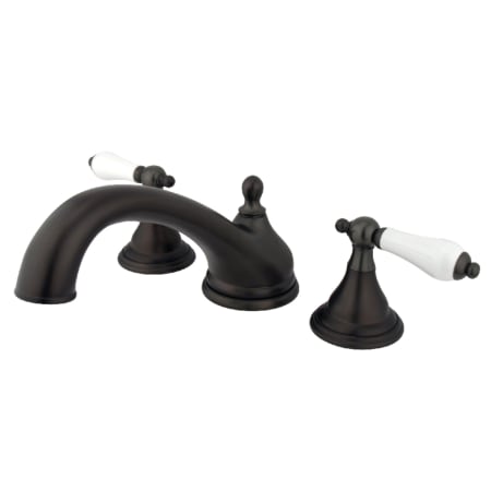 A large image of the Kingston Brass KS553.PL Oil Rubbed Bronze