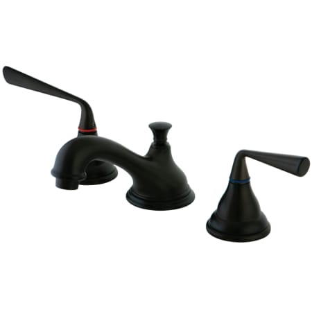 A large image of the Kingston Brass KS556.ZL Oil Rubbed Bronze