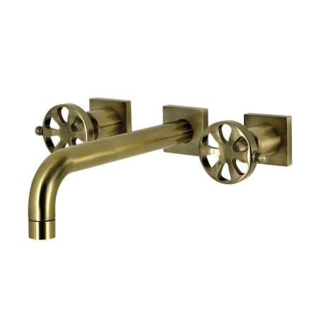 A large image of the Kingston Brass KS602.RX Antique Brass
