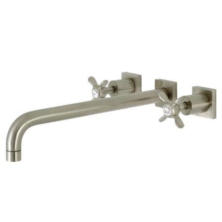 A large image of the Kingston Brass KS604.BEX Brushed Nickel