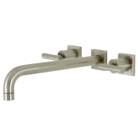 A large image of the Kingston Brass KS605.CML Brushed Nickel