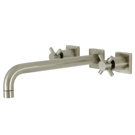 A large image of the Kingston Brass KS605.DX Brushed Nickel
