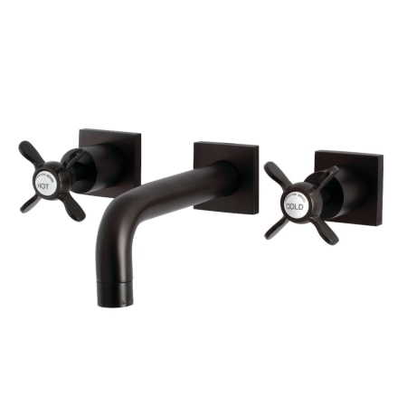 A large image of the Kingston Brass KS612.BEX Oil Rubbed Bronze