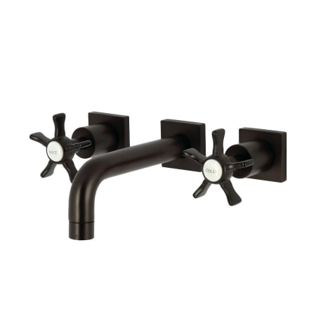 A large image of the Kingston Brass KS612.NX Oil Rubbed Bronze