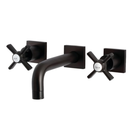 A large image of the Kingston Brass KS612.ZX Oil Rubbed Bronze