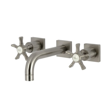 A large image of the Kingston Brass KS612.NX Brushed Nickel