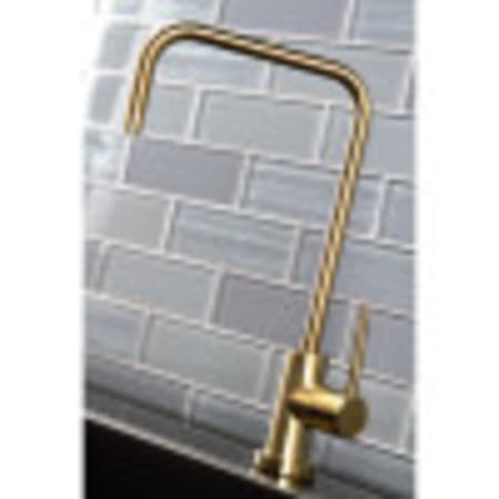A large image of the Kingston Brass KS619.NYL Alternate View