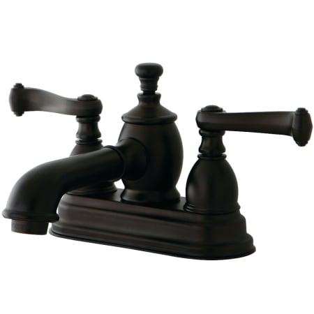 A large image of the Kingston Brass KS700.FL Oil Rubbed Bronze