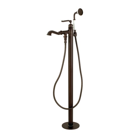 A large image of the Kingston Brass KS701.RL Oil Rubbed Bronze