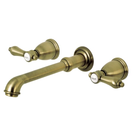 A large image of the Kingston Brass KS702.BAL Antique Brass