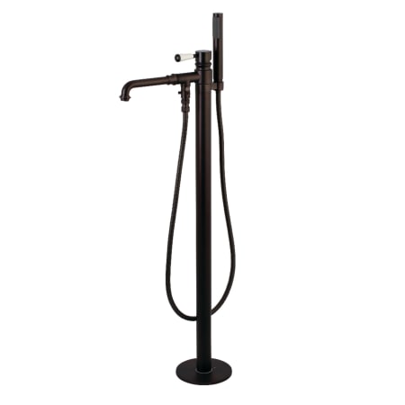 A large image of the Kingston Brass KS703.DPL Oil Rubbed Bronze