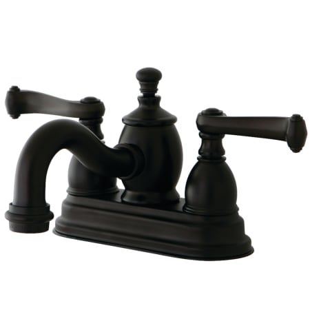 A large image of the Kingston Brass KS710.FL Oil Rubbed Bronze