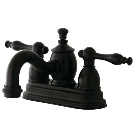 A large image of the Kingston Brass KS710.NL Oil Rubbed Bronze