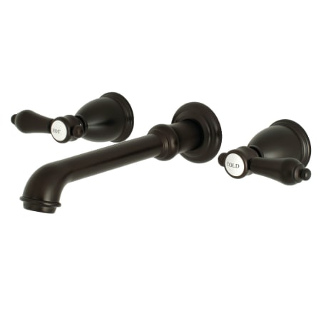 A large image of the Kingston Brass KS712.BAL Oil Rubbed Bronze