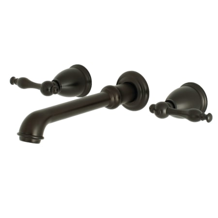 A large image of the Kingston Brass KS712.NL Oil Rubbed Bronze