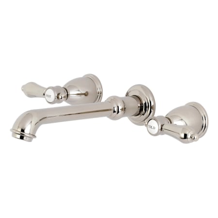 A large image of the Kingston Brass KS712.BAL Polished Nickel