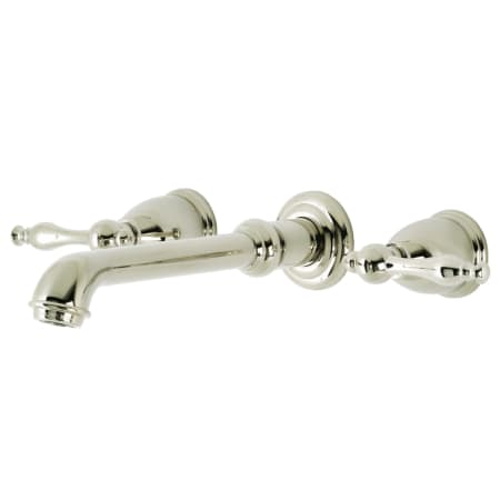 A large image of the Kingston Brass KS712.NL Polished Nickel