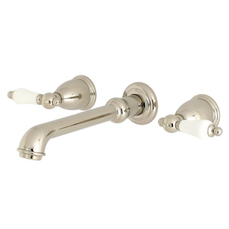 A large image of the Kingston Brass KS712.PL Polished Nickel