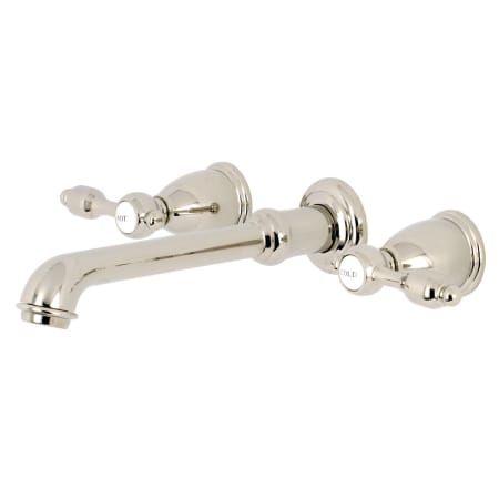 A large image of the Kingston Brass KS712.TAL Polished Nickel