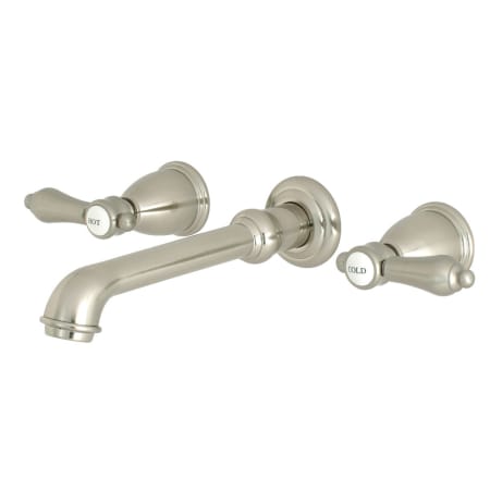 A large image of the Kingston Brass KS712.BAL Brushed Nickel