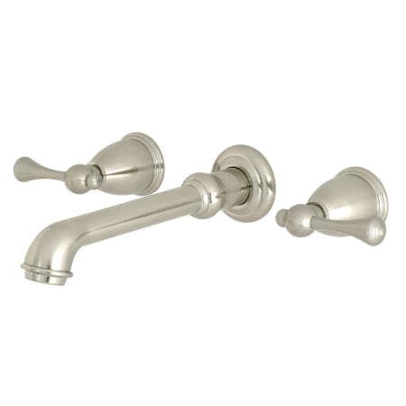 A large image of the Kingston Brass KS712.BL Brushed Nickel