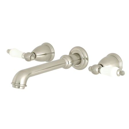 A large image of the Kingston Brass KS712.PL Brushed Nickel