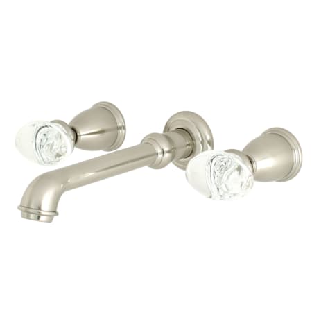 A large image of the Kingston Brass KS712.WVL Brushed Nickel