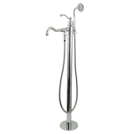 A large image of the Kingston Brass KS713.ABL Polished Chrome