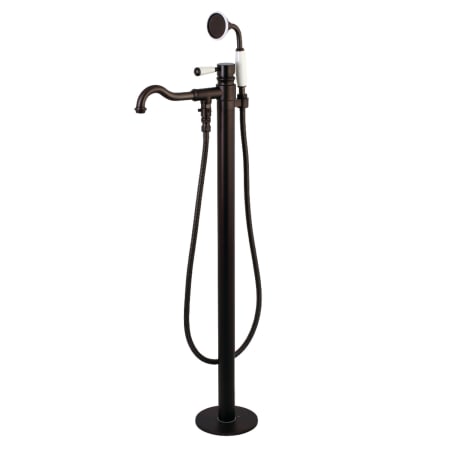 A large image of the Kingston Brass KS713.DPL Oil Rubbed Bronze