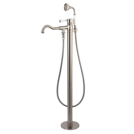 A large image of the Kingston Brass KS713.DPL Brushed Nickel