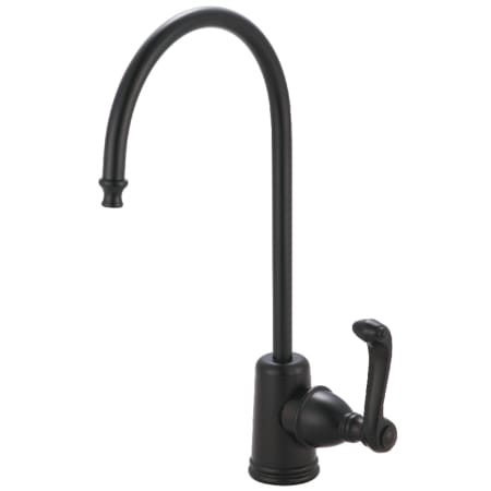 A large image of the Kingston Brass KS719.FL Oil Rubbed Bronze