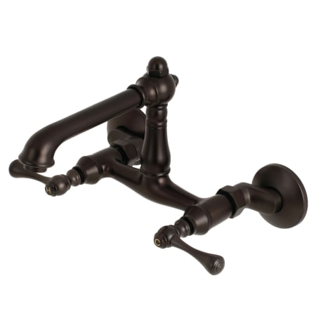 A large image of the Kingston Brass KS722.BL Oil Rubbed Bronze