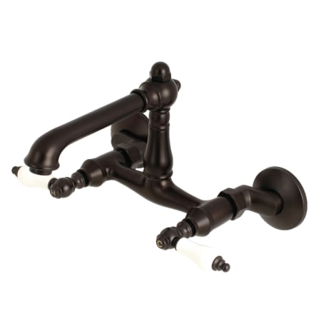 A large image of the Kingston Brass KS722.PL Oil Rubbed Bronze