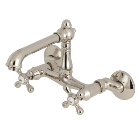 A large image of the Kingston Brass KS722.AX Polished Nickel