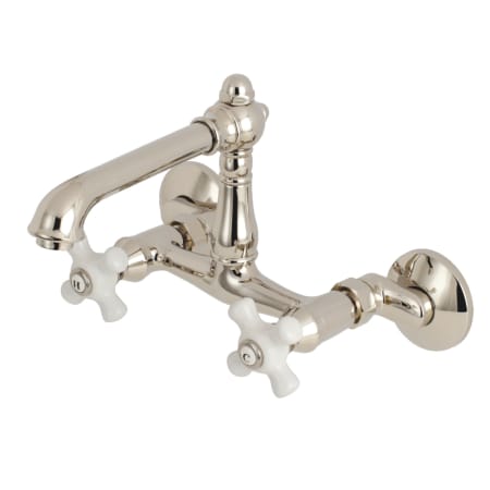 A large image of the Kingston Brass KS722.PX Polished Nickel