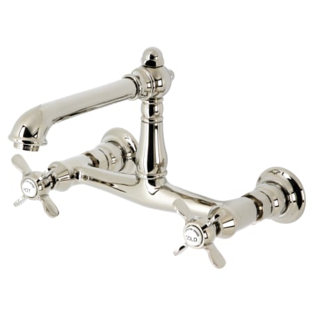 A large image of the Kingston Brass KS724.BEX Polished Nickel