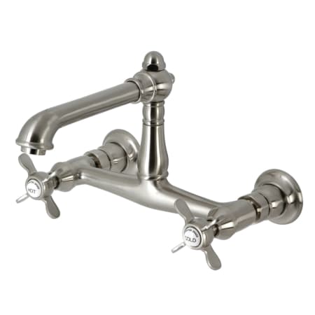 A large image of the Kingston Brass KS724.BEX Brushed Nickel