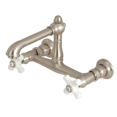 A large image of the Kingston Brass KS724.PX Brushed Nickel