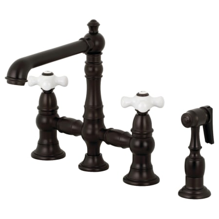 A large image of the Kingston Brass KS727.PXBS Oil Rubbed Bronze