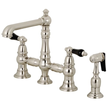 A large image of the Kingston Brass KS727.PKLBS Brushed Nickel