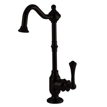 A large image of the Kingston Brass KS739.BL+ Oil Rubbed Bronze