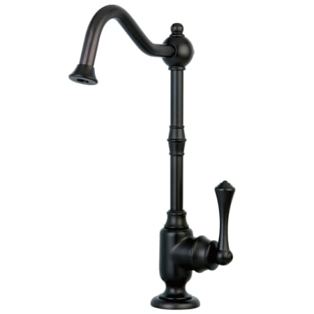 A large image of the Kingston Brass KS739.BL Oil Rubbed Bronze