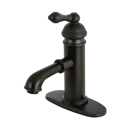 A large image of the Kingston Brass KS741.ACL Oil Rubbed Bronze